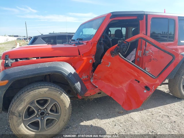 Продаж на аукціоні авто 2018 Jeep Wrangler Unlimited Sport, vin: 1C4HJXDN7JW216294, номер лоту: 12646369