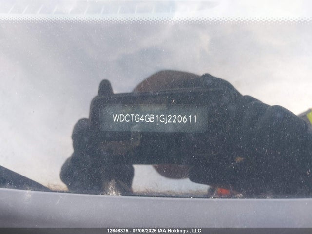 WDCTG4GB1GJ220611 Mercedes-Benz Gla 250 4matic