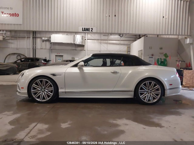 12646381 :رقم المزاد ، SCBGJ3ZAXGC055351 vin ، 2016 Bentley Continental Gtc Gtc مزاد بيع