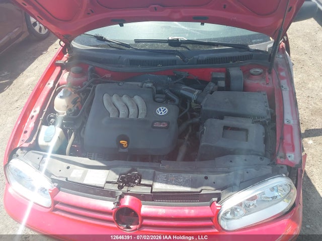 2003 Volkswagen Golf Cl მანქანა იყიდება აუქციონზე, vin: 9BWEK21J534015339, აუქციონის ნომერი: 12646391