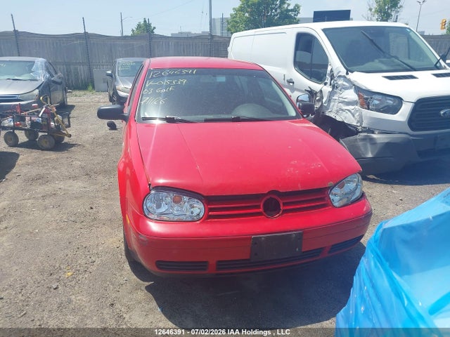 2003 Volkswagen Golf Cl მანქანა იყიდება აუქციონზე, vin: 9BWEK21J534015339, აუქციონის ნომერი: 12646391