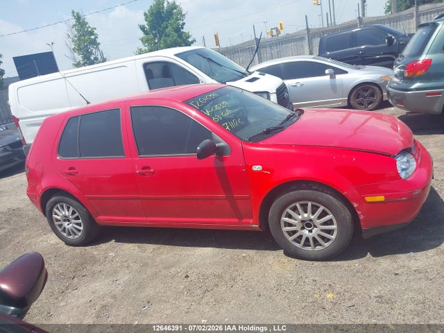 2003 Volkswagen Golf Cl მანქანა იყიდება აუქციონზე, vin: 9BWEK21J534015339, აუქციონის ნომერი: 12646391