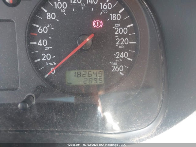 2003 Volkswagen Golf Cl მანქანა იყიდება აუქციონზე, vin: 9BWEK21J534015339, აუქციონის ნომერი: 12646391
