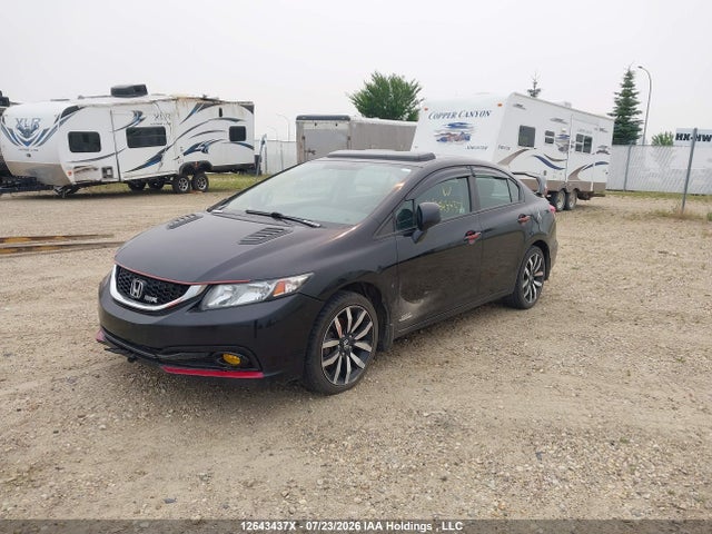 12643437 :رقم المزاد ، 2HGFB2F70DH109260 vin ، 2013 Honda Civic Touring مزاد بيع