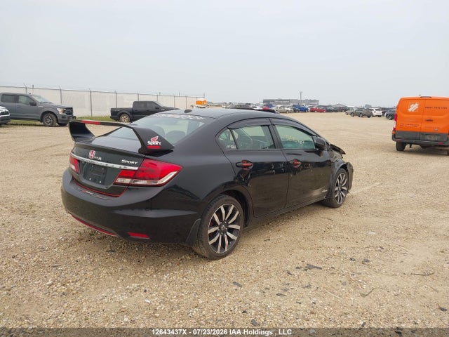 12643437 :رقم المزاد ، 2HGFB2F70DH109260 vin ، 2013 Honda Civic Touring مزاد بيع