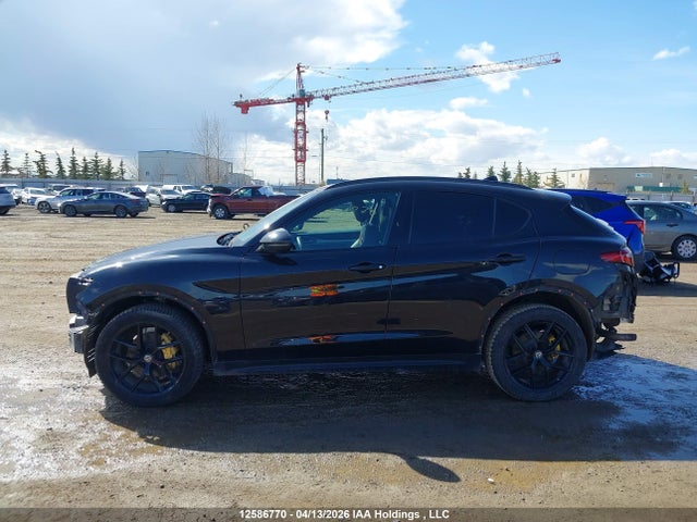 2018 Alfa Romeo Stelvio Ti Sport მანქანა იყიდება აუქციონზე, vin: ZASFAKNN8J7C04486, აუქციონის ნომერი: 12586770