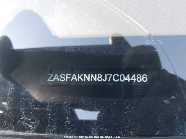 2018 Alfa Romeo Stelvio Ti Sport მანქანა იყიდება აუქციონზე, vin: ZASFAKNN8J7C04486, აუქციონის ნომერი: 12586770