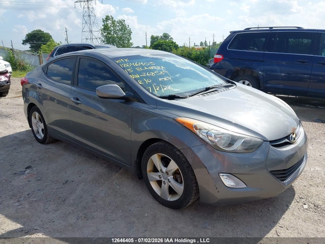 Продаж на аукціоні авто 2013 Hyundai Elantra Gls/limited, vin: 5NPDH4AE1DH268589, номер лоту: 12646405