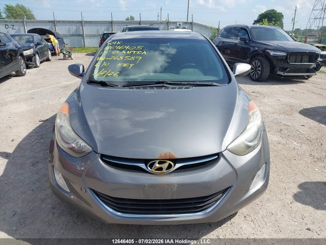 Продажа на аукционе авто 2013 Hyundai Elantra Gls/limited, vin: 5NPDH4AE1DH268589, номер лота: 12646405