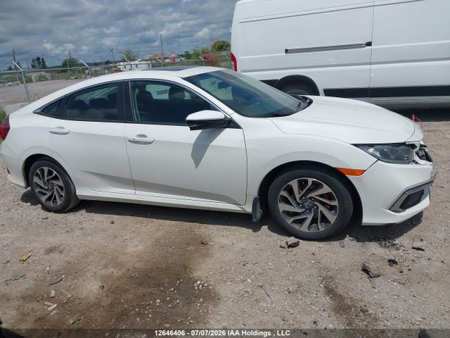 2019 Honda Civic Ex მანქანა იყიდება აუქციონზე, vin: 2HGFC2F75KH017605, აუქციონის ნომერი: 12646406