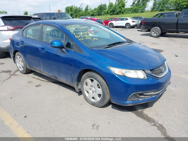 Продаж на аукціоні авто 2013 Honda Civic Lx, vin: 2HGFB2F44DH004971, номер лоту: 12646409