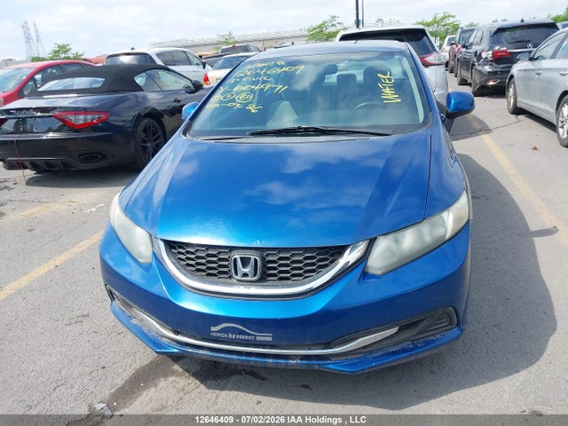 Продаж на аукціоні авто 2013 Honda Civic Lx, vin: 2HGFB2F44DH004971, номер лоту: 12646409