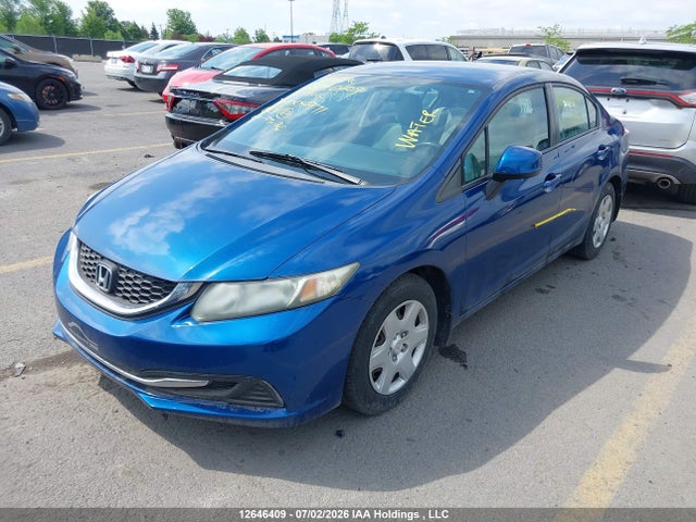 Продаж на аукціоні авто 2013 Honda Civic Lx, vin: 2HGFB2F44DH004971, номер лоту: 12646409