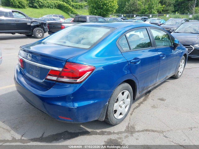 Продаж на аукціоні авто 2013 Honda Civic Lx, vin: 2HGFB2F44DH004971, номер лоту: 12646409