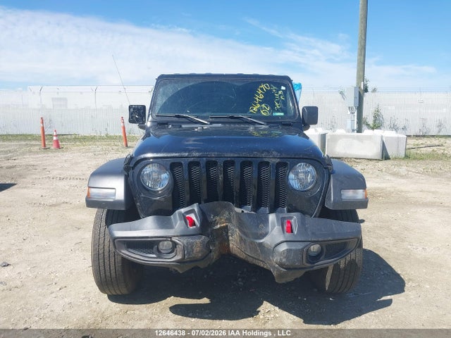 12646438 :رقم المزاد ، 1C4HJXDG5NW219282 vin ، 2022 Jeep Wrangler Unlimited Sport S مزاد بيع