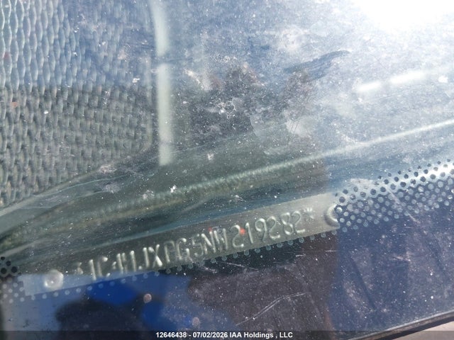 12646438 :رقم المزاد ، 1C4HJXDG5NW219282 vin ، 2022 Jeep Wrangler Unlimited Sport S مزاد بيع