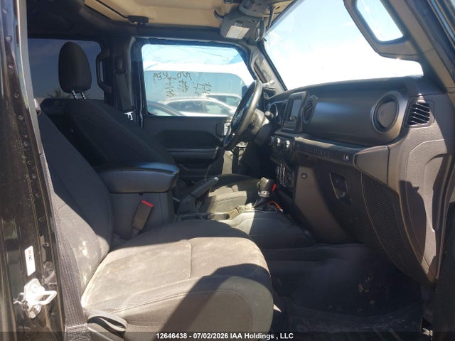 12646438 :رقم المزاد ، 1C4HJXDG5NW219282 vin ، 2022 Jeep Wrangler Unlimited Sport S مزاد بيع