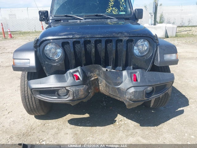 12646438 :رقم المزاد ، 1C4HJXDG5NW219282 vin ، 2022 Jeep Wrangler Unlimited Sport S مزاد بيع