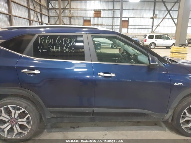12646448 :رقم المزاد ، KNDETCA27N7317660 vin ، 2022 Kia Seltos Sx مزاد بيع