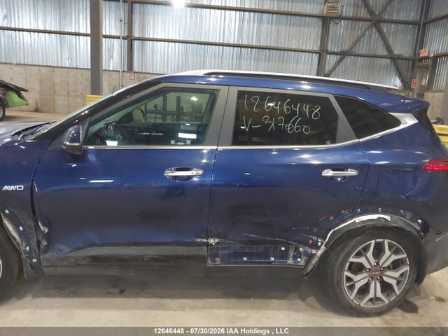 12646448 :رقم المزاد ، KNDETCA27N7317660 vin ، 2022 Kia Seltos Sx مزاد بيع
