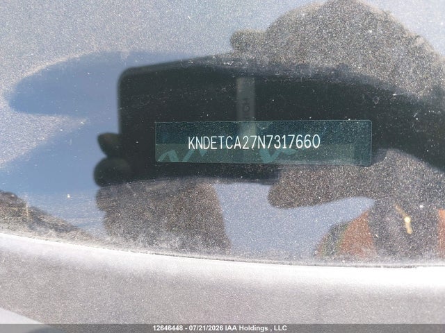 12646448 :رقم المزاد ، KNDETCA27N7317660 vin ، 2022 Kia Seltos Sx مزاد بيع