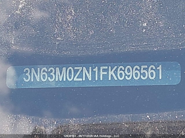 2015 Chevrolet City Express 1lt მანქანა იყიდება აუქციონზე, vin: 3N63M0ZN1FK696561, აუქციონის ნომერი: 12630161