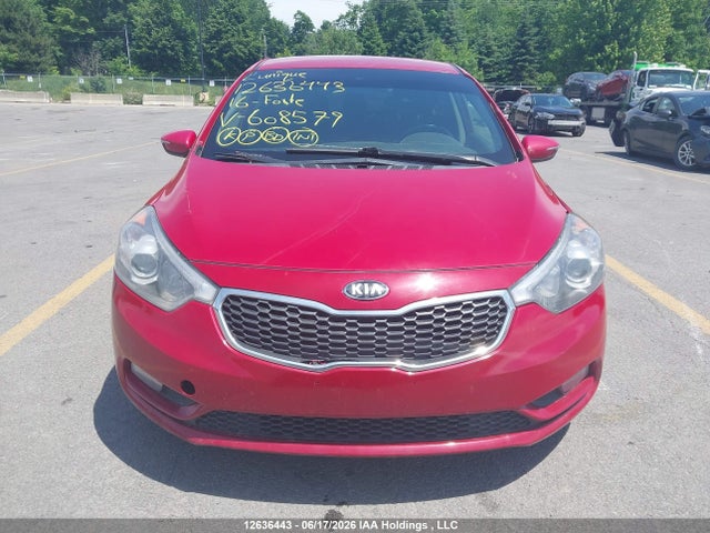 Aukcja sprzedaży 2016 Kia Forte 2.0l Ex/2.0l Ex Se, vin: KNAFX4A82G5608579, numer aukcji: 12636443