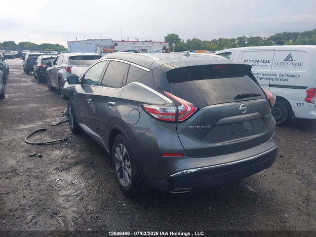 12646466 :رقم المزاد ، 5N1AZ2MH8FN201125 vin ، 2015 Nissan Murano Platinum/sl/sv مزاد بيع