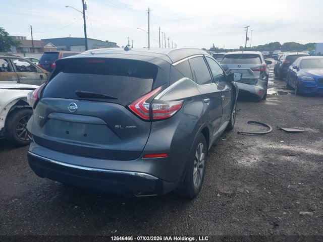 12646466 :رقم المزاد ، 5N1AZ2MH8FN201125 vin ، 2015 Nissan Murano Platinum/sl/sv مزاد بيع