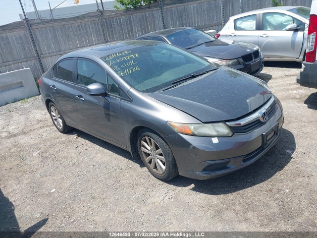 2012 Honda Civic Ex 4dr მანქანა იყიდება აუქციონზე, vin: 2HGFB2F53CH109797, აუქციონის ნომერი: 12646490