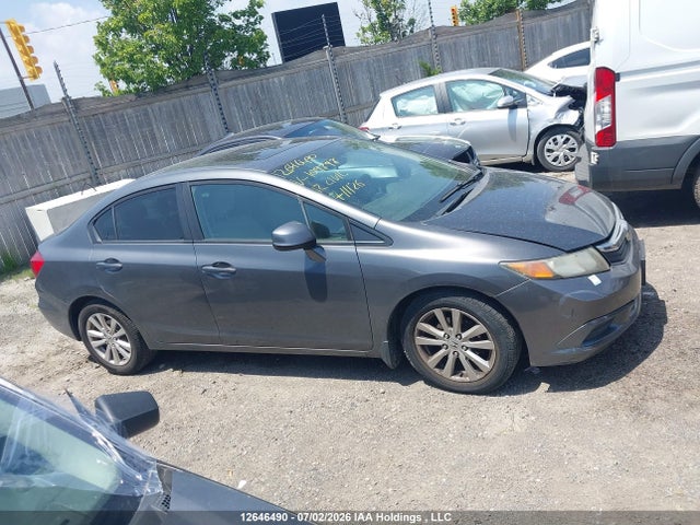 2012 Honda Civic Ex 4dr მანქანა იყიდება აუქციონზე, vin: 2HGFB2F53CH109797, აუქციონის ნომერი: 12646490