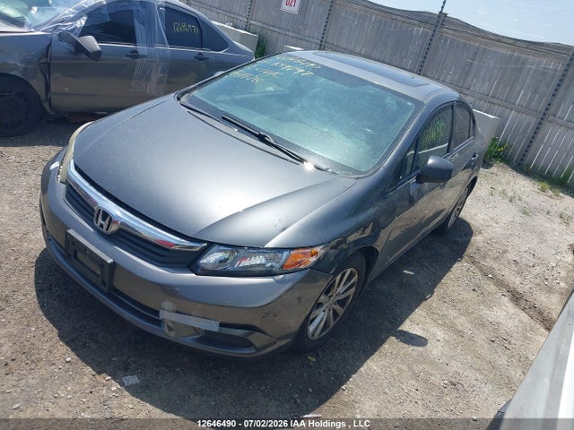 2012 Honda Civic Ex 4dr მანქანა იყიდება აუქციონზე, vin: 2HGFB2F53CH109797, აუქციონის ნომერი: 12646490