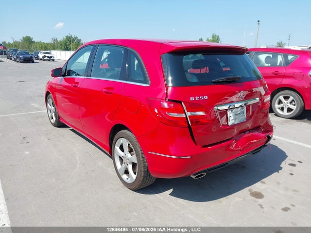 12646495 :رقم المزاد ، WDDMH4EB5EJ197704 vin ، 2014 Mercedes-benz B250 مزاد بيع