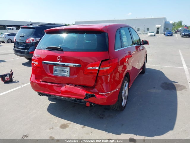 12646495 :رقم المزاد ، WDDMH4EB5EJ197704 vin ، 2014 Mercedes-benz B250 مزاد بيع