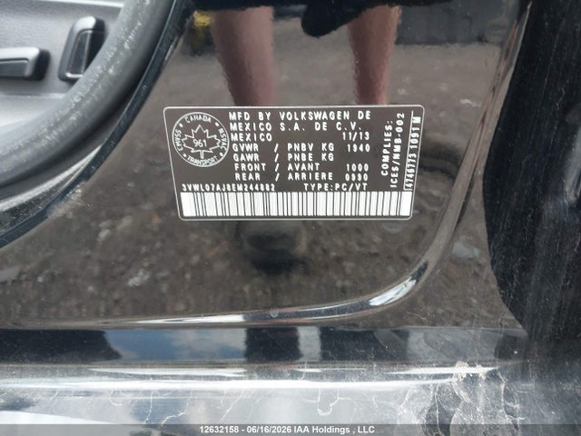 3VWL07AJ8EM244882 Volkswagen Jetta 1.8 Tsi Highline