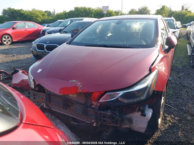 2018 Chevrolet Cruze Lt Auto მანქანა იყიდება აუქციონზე, vin: 1G1BE5SM0J7150876, აუქციონის ნომერი: 12646498
