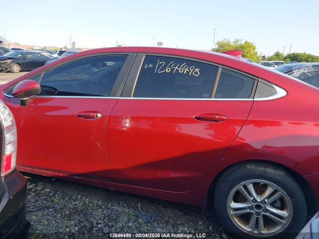2018 Chevrolet Cruze Lt Auto მანქანა იყიდება აუქციონზე, vin: 1G1BE5SM0J7150876, აუქციონის ნომერი: 12646498
