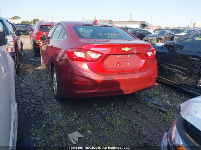 2018 Chevrolet Cruze Lt Auto მანქანა იყიდება აუქციონზე, vin: 1G1BE5SM0J7150876, აუქციონის ნომერი: 12646498