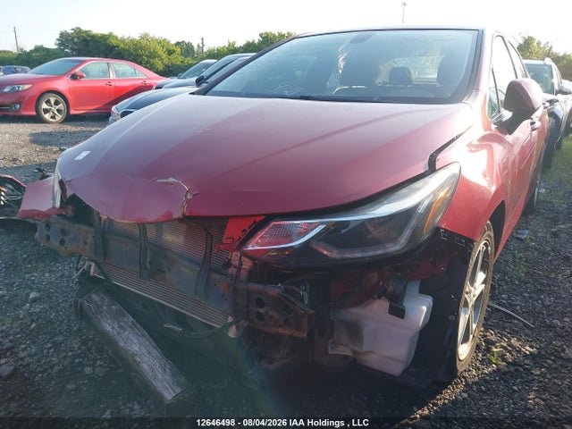 2018 Chevrolet Cruze Lt Auto მანქანა იყიდება აუქციონზე, vin: 1G1BE5SM0J7150876, აუქციონის ნომერი: 12646498