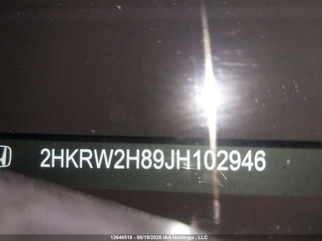 2HKRW2H89JH102946 Honda CR-V EXL