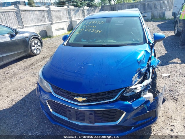 Продаж на аукціоні авто 2017 Chevrolet Cruze Lt, vin: 1G1BE5SM1H7223134, номер лоту: 12646531