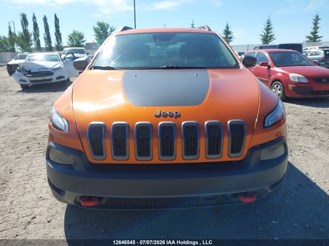 12646545 :رقم المزاد ، 1C4PJMBS5FW678735 vin ، 2015 Jeep Cherokee Trailhawk مزاد بيع