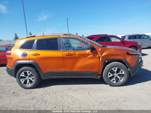 12646545 :رقم المزاد ، 1C4PJMBS5FW678735 vin ، 2015 Jeep Cherokee Trailhawk مزاد بيع