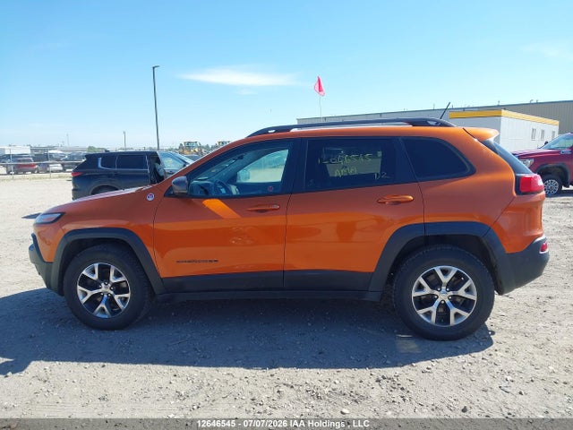 12646545 :رقم المزاد ، 1C4PJMBS5FW678735 vin ، 2015 Jeep Cherokee Trailhawk مزاد بيع