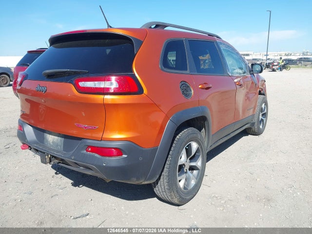 12646545 :رقم المزاد ، 1C4PJMBS5FW678735 vin ، 2015 Jeep Cherokee Trailhawk مزاد بيع