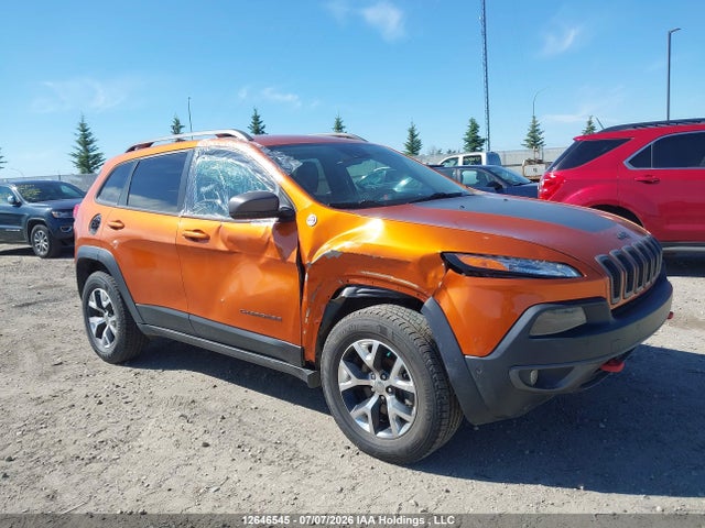 12646545 :رقم المزاد ، 1C4PJMBS5FW678735 vin ، 2015 Jeep Cherokee Trailhawk مزاد بيع
