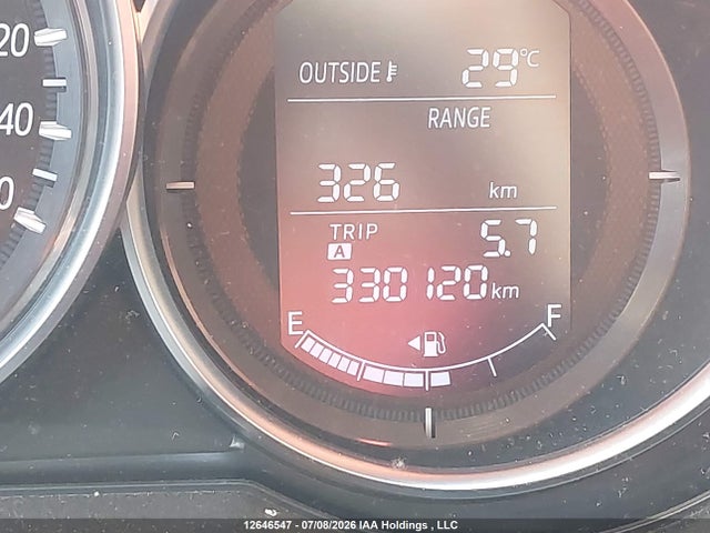 12646547 :رقم المزاد ، JM3KE2CY2G0873452 vin ، 2016 Mazda Cx-5 Touring مزاد بيع