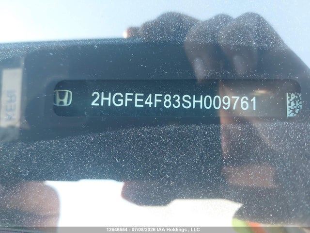 Honda Civic 2025 2HGFE4F83SH009761 Image 19