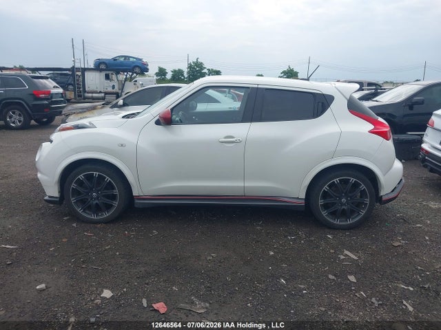 2013 Nissan Juke Nismo/sl/sv მანქანა იყიდება აუქციონზე, vin: JN8AF5MV8DT219173, აუქციონის ნომერი: 12646564