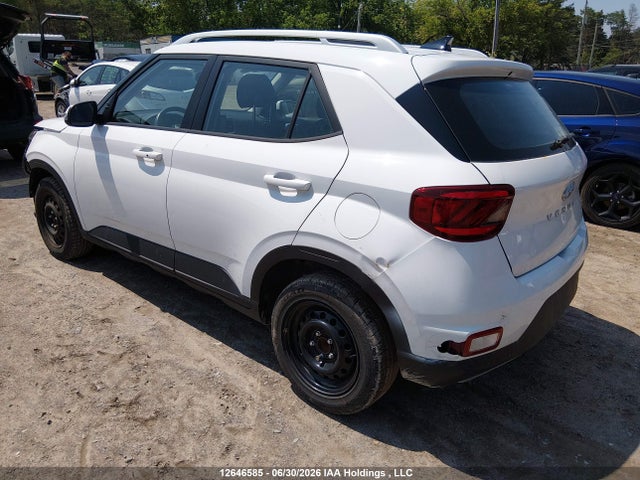 12646585 :رقم المزاد ، KMHRC8A32MU128580 vin ، 2021 Hyundai Venue Sel/denim مزاد بيع